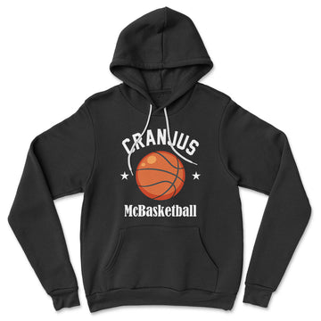 Cranjus Mcbasketball Hoodie in Black color